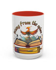 Rising from the Ashes Coffee Mug | Inspirational Phoenix Design | Motivational Gift for Book Lovers & Comebacks