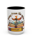 Rising from the Ashes Coffee Mug | Inspirational Phoenix Design | Motivational Gift for Book Lovers & Comebacks