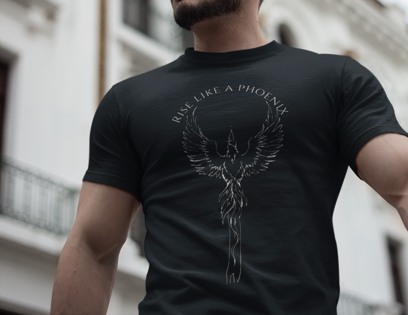 Rise Like a Phoenix – The Phoenix Year Drop | Limited Comeback Tee | Minimalist Premium Garment-Dyed Shirt