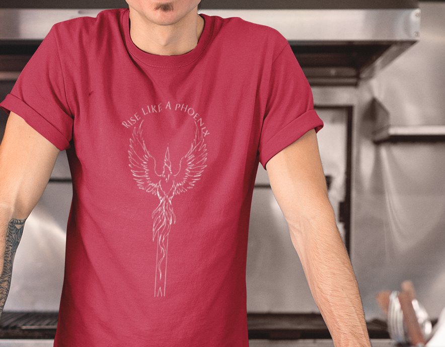 Rise Like a Phoenix – The Phoenix Year Drop | Limited Comeback Tee | Minimalist Premium Garment-Dyed Shirt