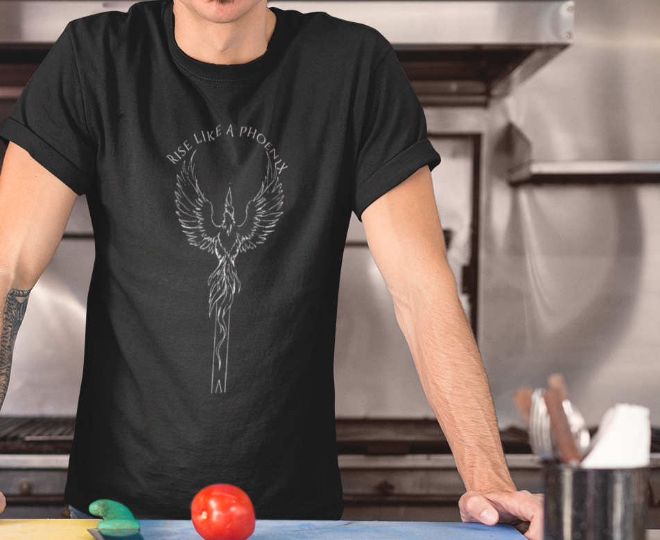 Rise Like a Phoenix – The Phoenix Year Drop | Limited Comeback Tee | Minimalist Premium Garment-Dyed Shirt